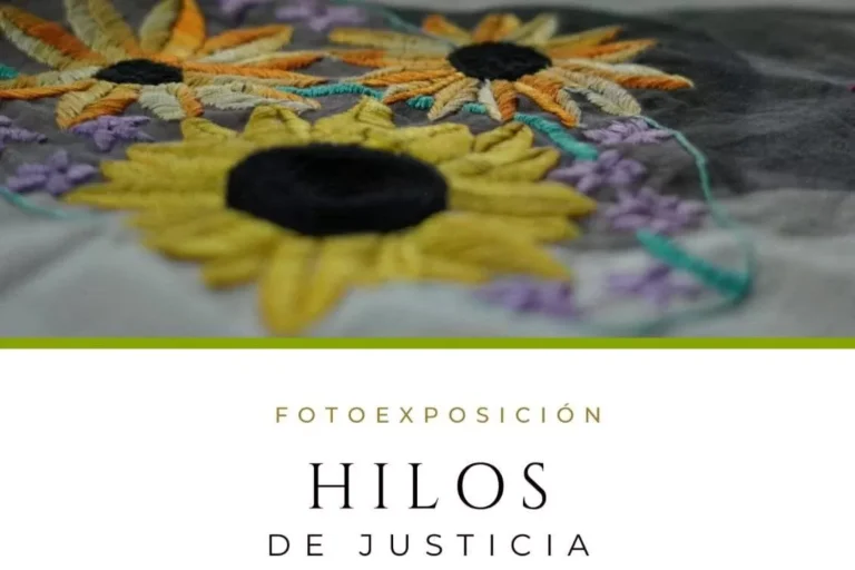 Hilos de Justicia, una exhibición para resignificar la memoria sobre la violencia