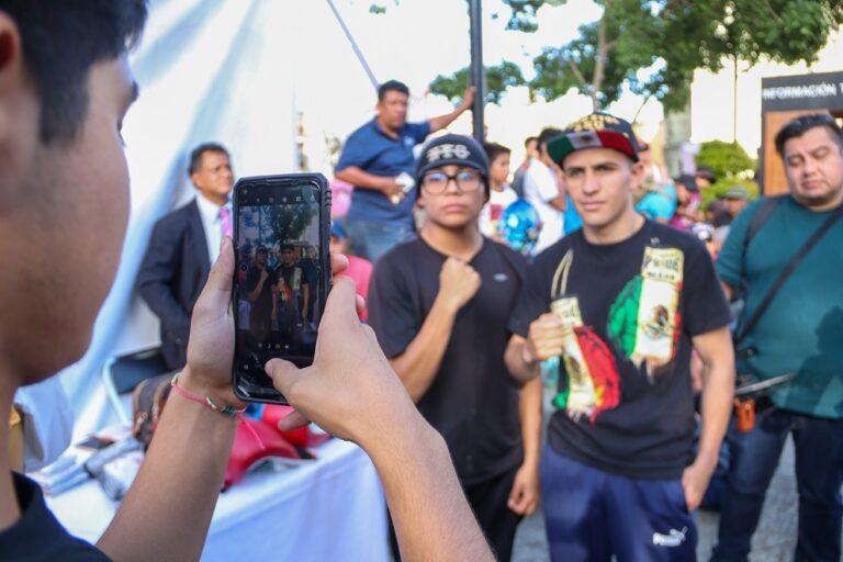 Oaxaca vive de cerca la pasión por el box en encuentro de exhibición