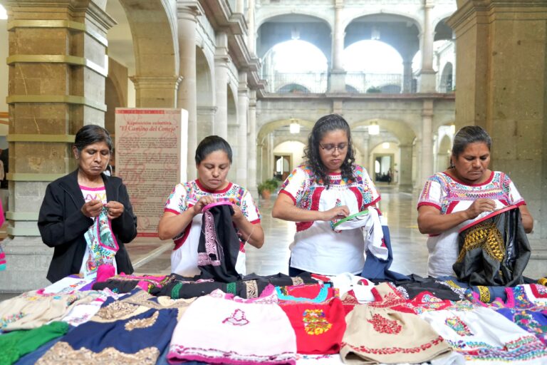 Invitan a conocer la tradición artesanal de San José del Progreso en la Segunda Feria del Deshilado