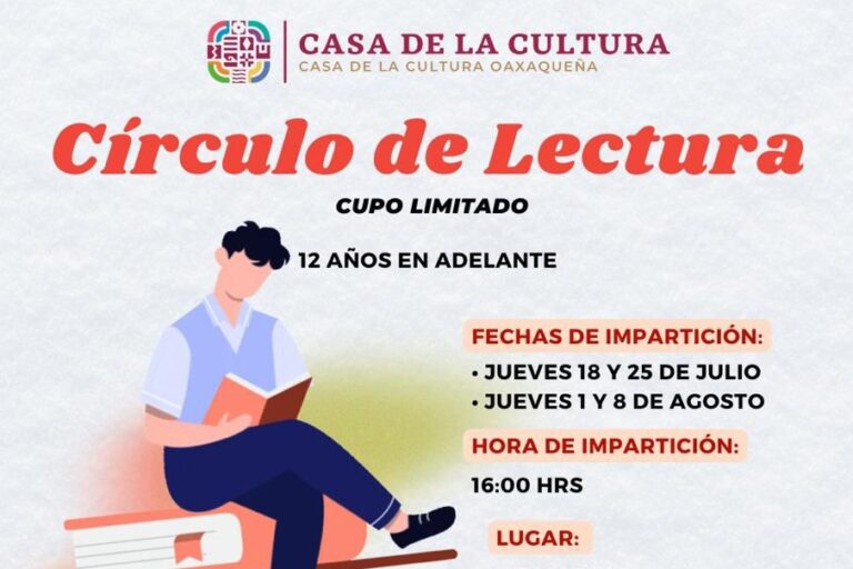 Invita CCO a sus actividades culturales de Julio, Mes de la Guelaguetza